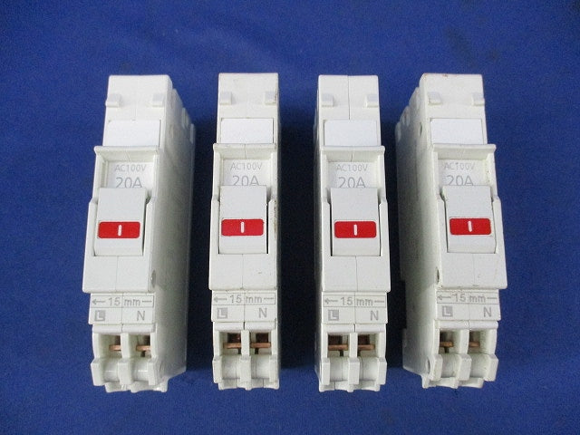 サーキットブレーカ2P1E20A(4個入) SH-30