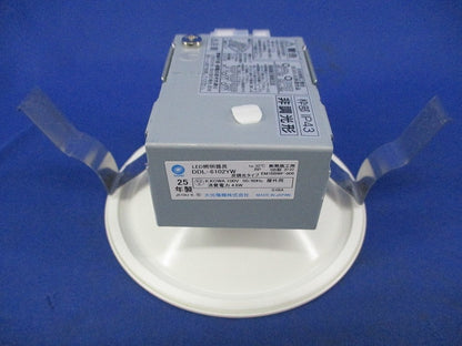 LEDダウンライト φ100 DDL-6102YW