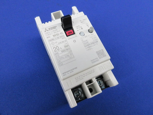 漏電遮断器2P2E20A NV50-KC