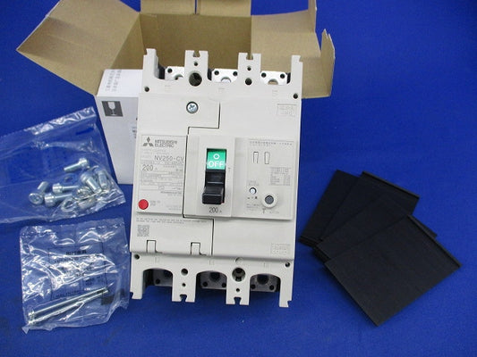 漏電遮断器3P3E200A NV250-CV