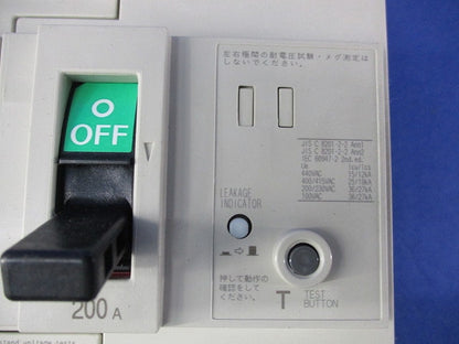 漏電遮断器3P3E200A NV250-CV