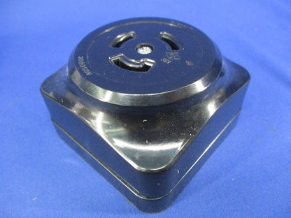引掛露出コンセント30A250V(ブラック) WK2331