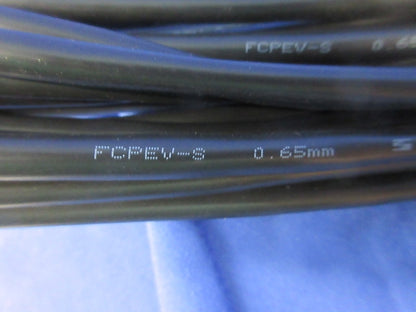 着色識別ポリエチレン絶縁ビニルシースケーブル(18m入)(黒) FCPEV-SB