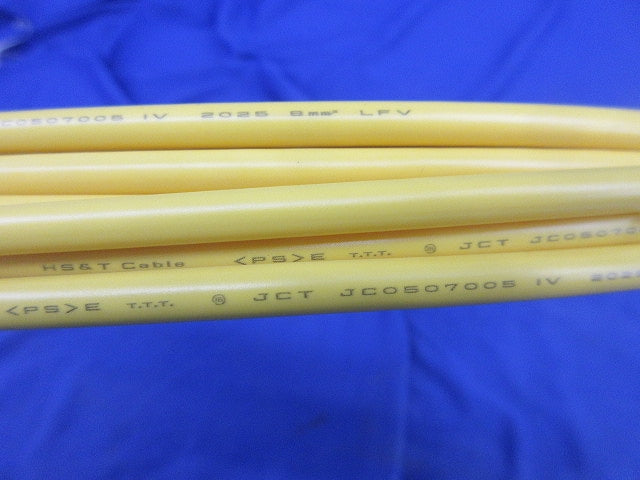 IVケーブル(長さ9m入)(黄) IV8SQ