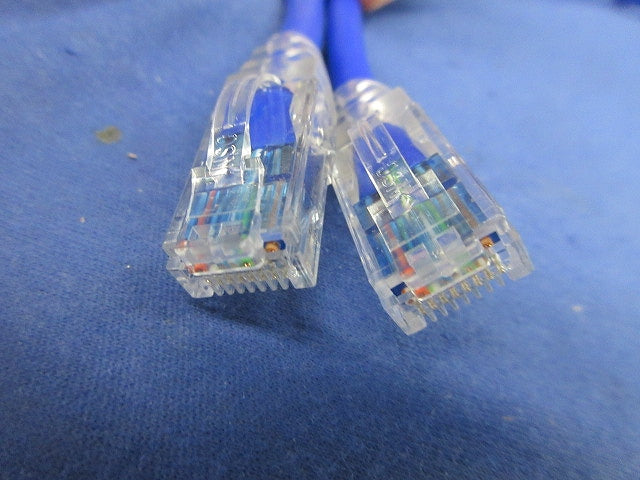 撚線ケーブル6m(2本入)(青) NSGDT 6-PC-B CAT6
