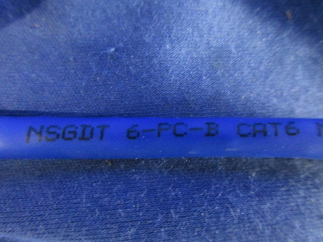 撚線ケーブル3m(2本入)(青) NSGDT 6-PC-B CAT6