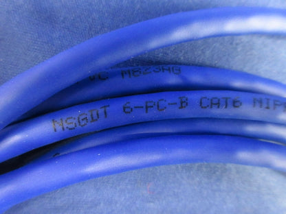 LANパッチケーブル(モジュラープラグ付)(3m)(2巻入)(青) NSGDT6-PC-B