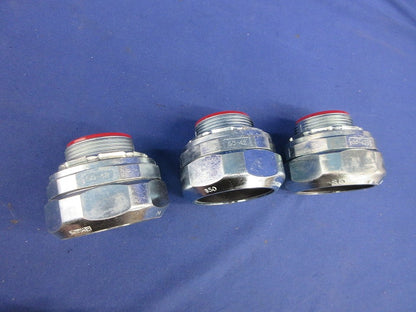 防水プリカ用コネクタ ノックアウト接続用(3個入) WBG50