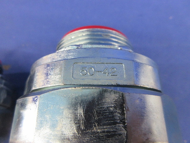 防水プリカ用コネクタ ノックアウト接続用(3個入) WBG50