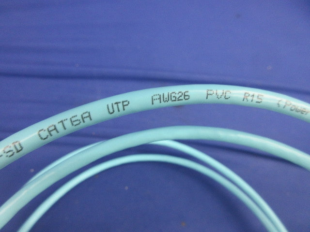 モジュラープラグ付LANケーブル(CAT6A)(長さ3m)(水色)(2巻入) CAT6A