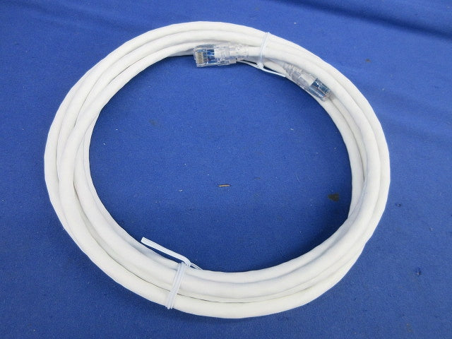 LANパッチケーブル(モジュラープラグ付)(3m)(白) NSGDT6-PC-B