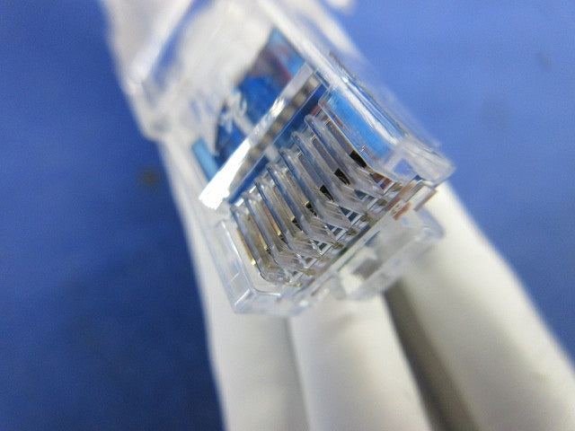 LANパッチケーブル(モジュラープラグ付)(3m)(白) NSGDT6-PC-B