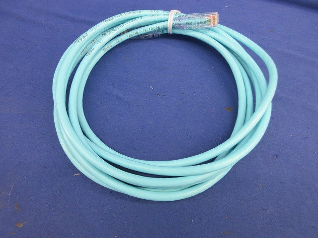 LANケーブル(CAT6)3m(モジュラープラグ付)(薄水色) TSUNET-MC1000E(B)