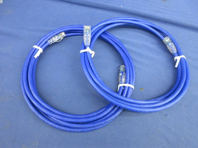 LANパッチケーブル(モジュラープラグ付)(3m)(青)(2巻入) NSGDT6-PC-B