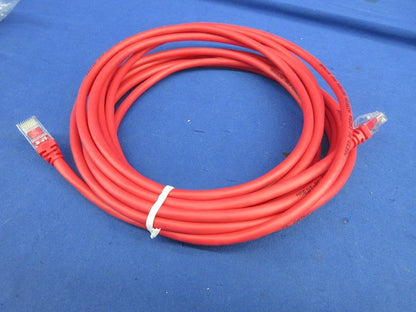LANケーブ(5m)Cat5e(モジュラープラグ付)(赤) NSEDT-PC