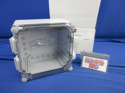 防水・防塵ポリカーボネート開閉式ボックス WPCP202013T