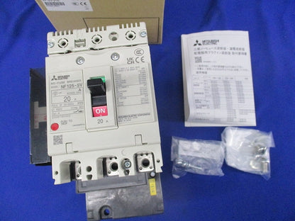 ノーヒューズブレーカ(配線用遮断器)3P20A NF125-SV