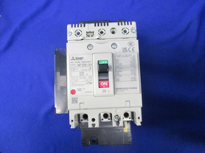ノーヒューズブレーカ(配線用遮断器)3P20A NF125-SV