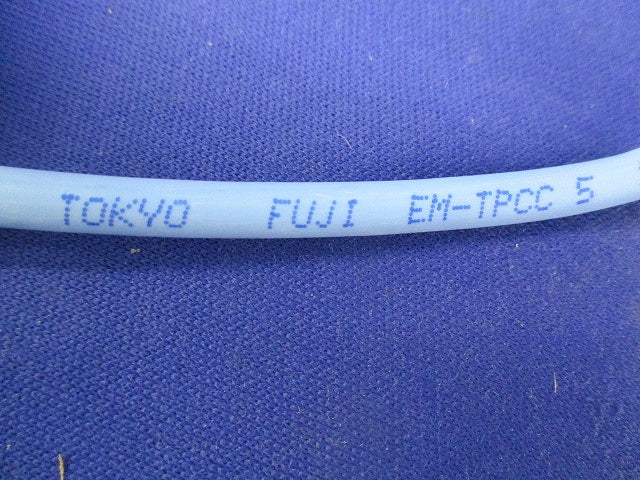 Cat5e LANケーブル UTPケーブル スーパーコイル(129m入)(薄青) EM-TPCC5