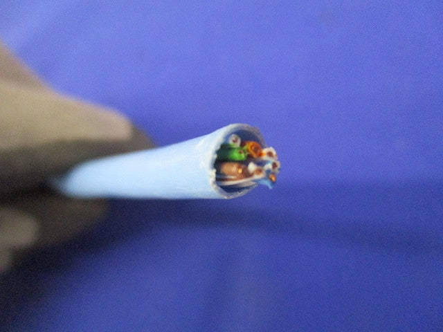 Cat5e LANケーブル UTPケーブル スーパーコイル(129m入)(薄青) EM-TPCC5