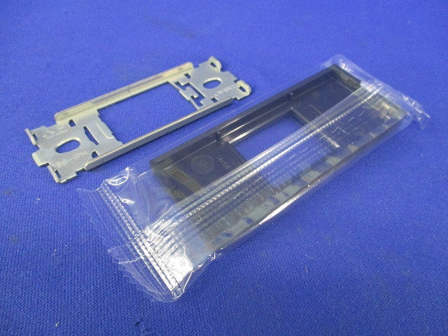 NKシリーズ 機器用プレート 1口(はさみ金具付)(6セット入) NKPN-1UP-SB+BS-1PH