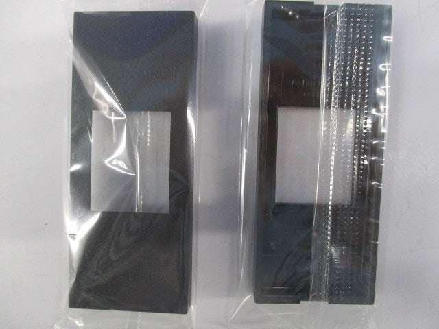 家具・機器用プレート1個口(20個入)(ソフトブラック) NKPN-1UP