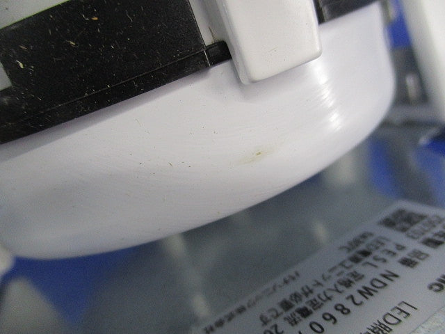 軒下用LEDダウンライトφ150(キズ・汚れ有) NDW28607W
