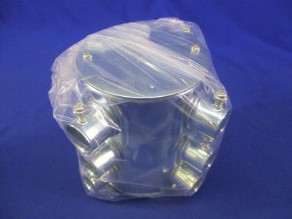 ねじなし丸型露出ボックス3方出(3個入) DS67191K