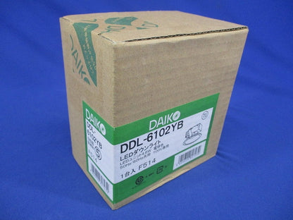 LEDダウンライト φ100 2700K 電球色 非調光 DDL-6102YB