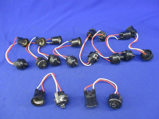 防水ベークソケット(10個入)(未使用品) 6A300V