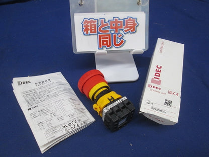 φ22 XWシリーズ 非常停止用押しボタンスイッチ XW1E-BV402MFRH