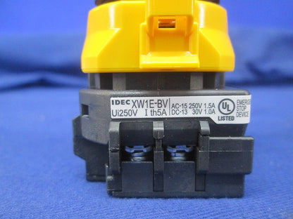 φ22 XWシリーズ 非常停止用押しボタンスイッチ XW1E-BV402MFRH