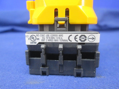 φ22 XWシリーズ 非常停止用押しボタンスイッチ XW1E-BV402MFRH