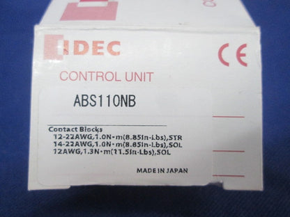 押しボタンスイッチφ25(丸平形) ABS110NB