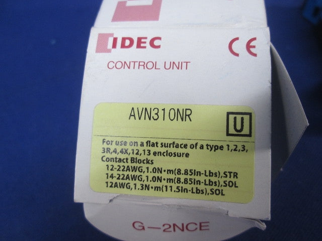 押しボタンスイッチφ30(ターンリセット形) AVN310NR