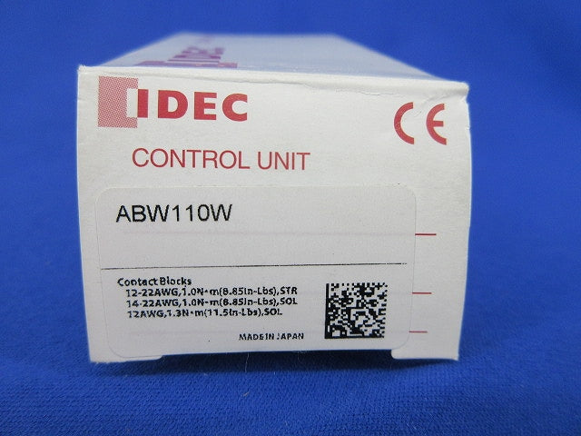 押しボタンスイッチ φ22(白) ABW110W