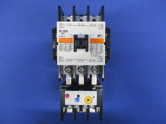 標準形電磁開閉器 11ｋW 34-50A 200V 2a2b SW-N2S