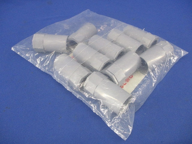 2号コネクタ 適合管VE22 グレー 10個入 2K-22-10