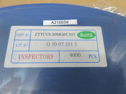 Resonator 4000個入 ZTTCC8.00MGFC30T