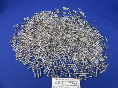 Fuse 1000個入 T200mA 250V 5x20mm