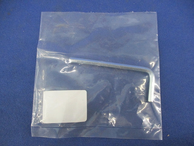 いたずら防止用ねじ 六角穴用L型レンチ(3個入) M6用