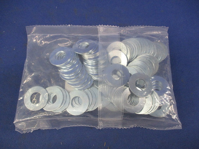 ユニクロ 丸座金 11×25×1.2(100個入) 3/8×100W