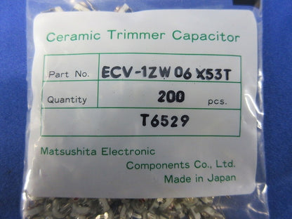 Trimmer Cap. 200個入 ECV-1ZW06x53T