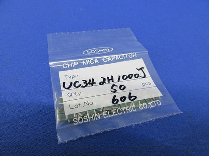Chip Mica Cap. 50個入 UC342H1000J