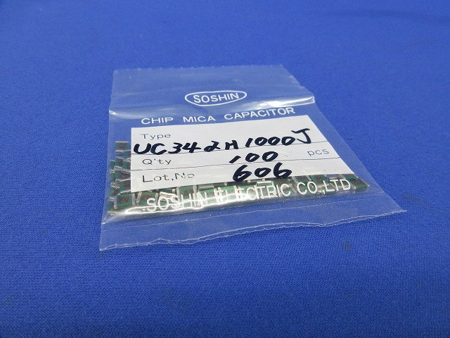 Chip Mica Cap. 100個入 UC342H1000J