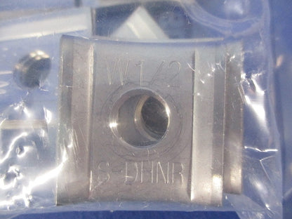 ワールドダクター ステンレス鋼製 吊りボルト支持金具(8個入)(六角ナット2個無) S-DHU-W4