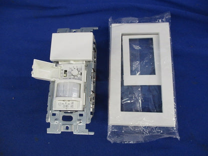 壁用埋込感熱センサスイッチ・プレート・アダプタチップセット(ピュアホワイト) JEC-BN-PAS-3他