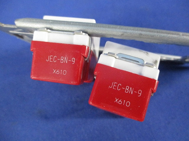 接地ダブルコンセント(取付枠付)(2組入)(ピュアホワイト) JEC-BN-9