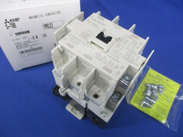 非可逆式電磁接触器 AC200V S-T80