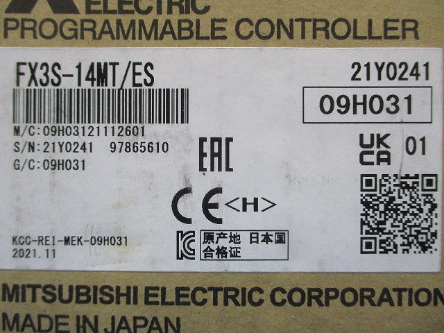 シーケンサ FX3S-14MT/ES